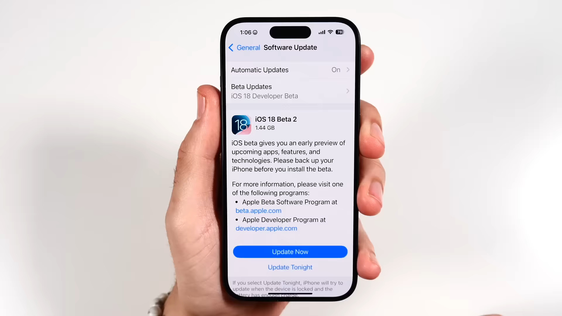 iOS 18